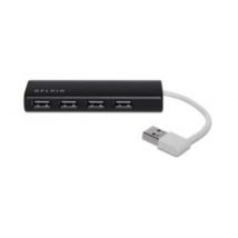 Belkin 4-PORT travel USB 2.0 hub ultra slim