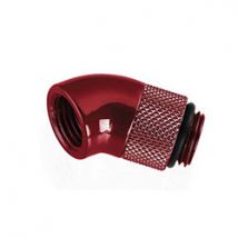 CONSTRUCTEUR Fitting coudé rotatif 45° rouge - 14mm