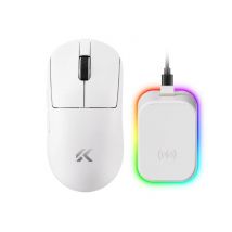 MCHOSE A7 V2  Ultra Plus Lightweight - Sans fil - Blanc