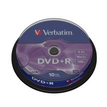 Verbatim DVD+R/4.7GB 16x AdvAZO Spdl 10pk