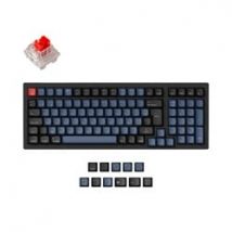 Keychron K4 PRO QMK RGB - Noir/Sans fil/96%/Switch Rouge