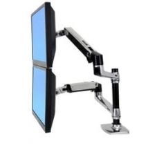 Ergotron 45-248-026/LX Dual Arm Pole Mount