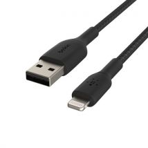 Belkin Lightning to USB-A Cable Braid 3M Black