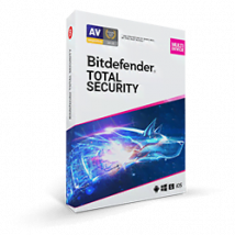 Bitdefender Total Security Multi-Device - 2 Ans / 10 App.
