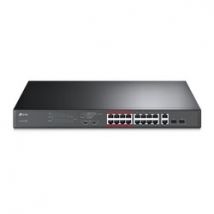 TP-Link TL-SL1218MP - 20 (ports)/10/100/1000/Avec POE/Non empilable/Non manageable/1