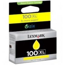 Lexmark Cartouche N°100XL Jaune - 14N1071E