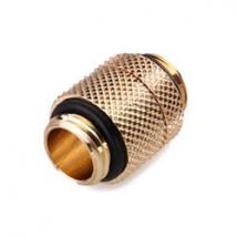 CONSTRUCTEUR Raccord Mâle/Mâle droit or - 14mm