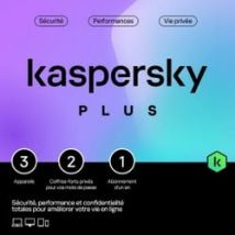 Kaspersky Antivirus Plus Boîte - 1 An / 3 PC