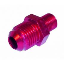 Alloy Male-Male Fuel Union Inc Seal, 10x1 sft - Jic6 (Red) (BFU012)