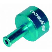 Alloy End Plug/Fuel Hose 8mm (Blue) (BFU017)