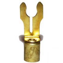 Rajah Spark Plug Forked Terminal Brass 7mm Cable