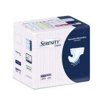 Maxi Pannolini Serenity Classic, Taglia L, Confezione da 15 Pezzi