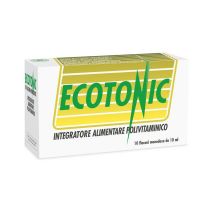 Ecotonic Multivitamina in 10 Flaconcini Eco-sostenibili