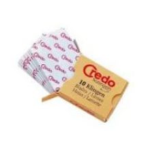 Lama di Ricambio Credo per Rasoi, Scatola da 10 Pezzi