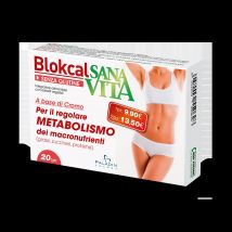Sanavita Blokcal Compresse Dimagranti - Confezione da 20 Pezzi