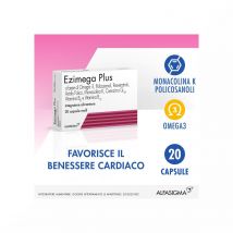 Ezimega Plus - Pacchetto di 20 Capsule di Integratore Alimentare