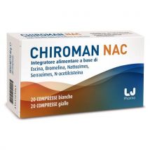 Chiroman Nac: Set di 20 Capsule e 20 Compresse per il Benessere delle Mani