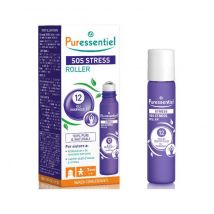 Roller Anti-Stress Puressentiel con 12 Oli Essenziali - 5 ml