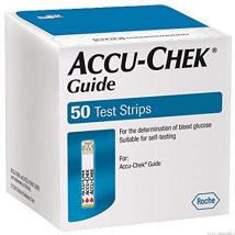 Strisce Reattive Accu-Chek Guide per la Misurazione della Glicemia - Confezione da 50