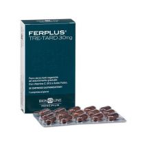 Biosline Ferplus Tre-Tard Ferro 30mg - Confezione da 30 Compresse
