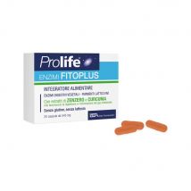 Fitoplus Prolife Enzimi - Supplemento Digestivo Naturale, 20 Capsule