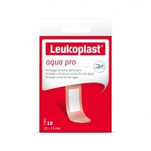 Leukoplast Aquapro Cerotti Impermeabili 72x19mm, Confezione da 10 Pezzi