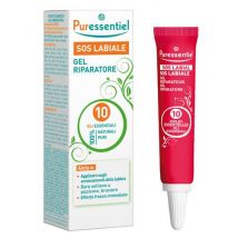 Gel Sos Labiale Puressentiel da 5ml per Cura Intensa delle Labbra