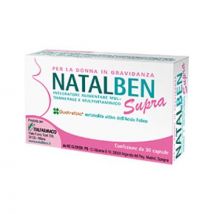Natalben Supra - Integratore in Capsule Molli, 30 Capsule