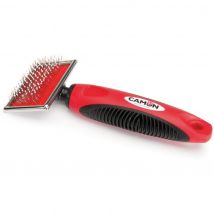 Cardatore Camon con Denti in Acciaio e Punte Arrotondate, Dimensioni 12x5,5cm