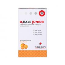D3 Junior Base - 30 Caramelle all'Arancia per Bambini