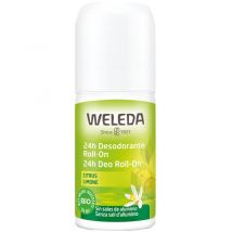Weleda 24 Ore Deodorante Roll-On al Limone, 50ml