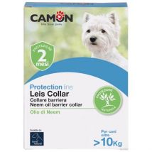 Collare Antiparassitario con Olio di Neem, Protezione Barriera, Taglia L di Camon