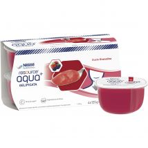 Resource Aqua Granatina - Bevanda Gelificata - Confezione da 4 x 125g