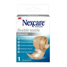 3M Nexcare Universale Cerotto Flessibile in Tessuto 1m x 6cm, Singolo Pezzo