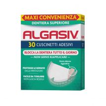 Algasiv Cuscinetti Adesivi per Dentiera Superiore - Pacchetto da 30 Pezzi
