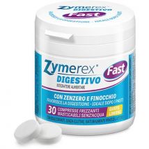 Zymerex Rapid - 30 Compresse Masticabili ad Azione Veloce