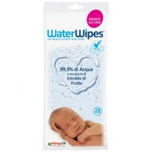 Waterwipes Salviette Biodegradabili per Neonati, Confezione da 28 Pezzi