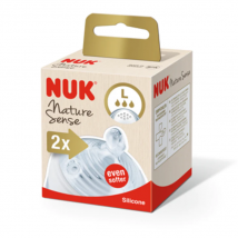 Nuk - First Choice Latex Teat 0-6m Medium 2Pk