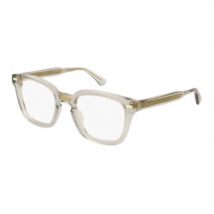 Gucci - GG0184O Womans Glasses Grey Crystal and Gold