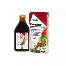 Floradix - Floravital Liquid Iron &amp; Vitamin Formula Yeast Free (500ml)