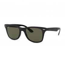 Ray-Ban - Wayfarer Liteforce Low Bridge Sunglasses - Black/Green Classic