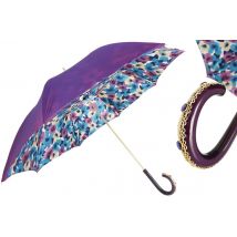 Pasotti Purple Flowers Umbrella