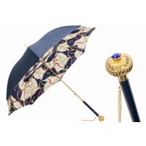 Pasotti - Luxury Navy Bridles Umbrella