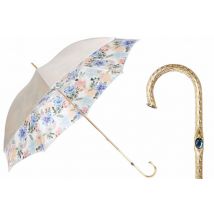 Pasotti - Luxury Ivory Umbrella Flowered