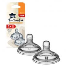 Tommee Tippee - Closer To Nature Thick Feed Teats (Pack of 2)