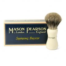 Mason Pearson - Brushes Super Badger Shaving Brush SS Ivory