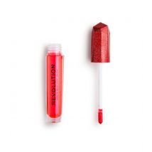 Makeup Revolution - Precious Stone Glitter Lip Topper in Ruby Crush