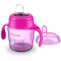 Philips - Avent Easysip Spout Cup Purple &amp; Pink