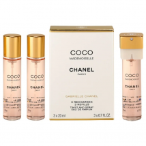 Chanel -   Coco Mademoiselle Eau De Toilette Twist &amp; Spray (3x20ml)