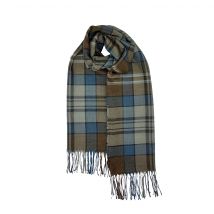 House of Edgar - Lambswool Scarf Paisley Natural